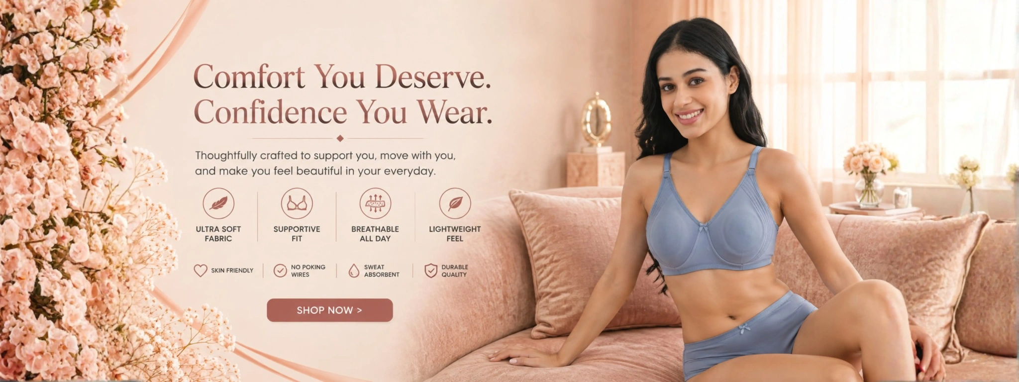ETAAM Elora Super Comfort Bra